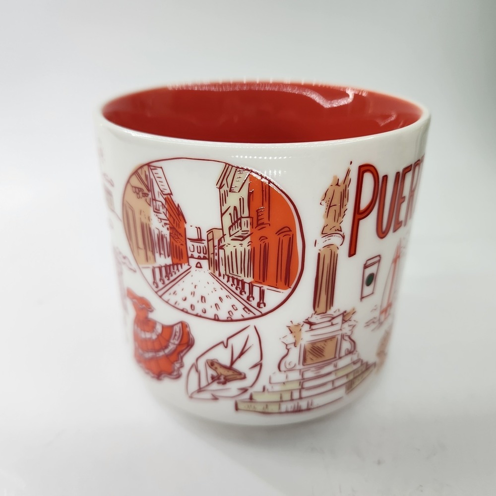 Puerto Rico Starbucks Been There Series Coffee Tea Mug 14 Oz LOOKS NEW - Picture 2 of 7